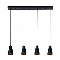 Люстра в стилі лофт INN-23047BK на 4 плафони