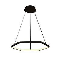 Люстра підвісна світлодіодна Sirius LCD3024 BK чорна