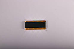 Бра настінне сучасне металеве Sirius W047 BK+FGD 8W