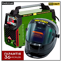 Інверторний зварювальний апарат Procraft AWH300T і Маска Procraft SPH1000