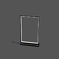 Настільна лампа світлодіодна акрилова VALESO 22801TL BK чорна