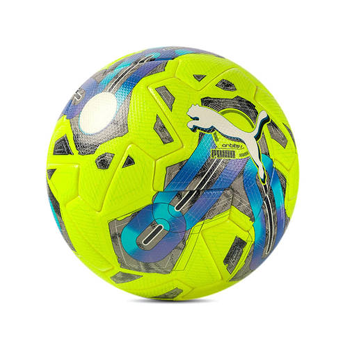 М'яч футбольний Puma Orbita 1 TB FQP (FIFA Quality Pro) Розмір 5 Lemon/Tonic Multicolour, фото 3