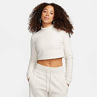 Urbanshop com ua КРОП-ТОП WMNS NIKE NSW PHNX PLSH LS CROP TOP (FN3619-104) РОЗМІРИ ЗАПИТУЙТЕ