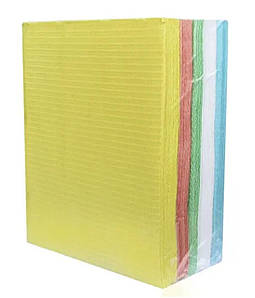 Нагрудники стоматологічні колір МІКС медичного призначення (50 шт)