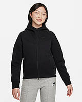 Urbanshop com ua ПІДЛІТКОВА Худі NIKE G NSW TCH FLC HD FZ LS (FD2979-010) РОЗМІРИ ЗАПИТУЙТЕ