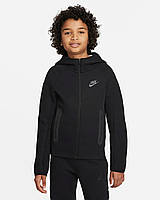 Urbanshop com ua ПІДЛІТКОВА Худі NIKE B NSW TECH FLC FZ (FD3285-010) РОЗМІРИ ЗАПИТУЙТЕ