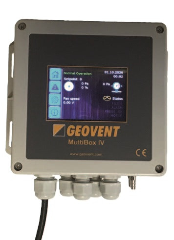 MultiBox IV панель керування системою вентиляції
