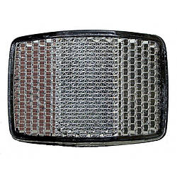 Прямокутний передній відбивач на велосипед M-Wave Reflector F 58x42