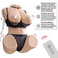 Вибромастурбаторы торс женщины реалистичные вагина и попка маструбатор 13,5 кг Резиновая кукла XISES