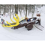 Дитячий ігровий комплекс “Оленяшка з гіркою” дерев'яний, фото 3