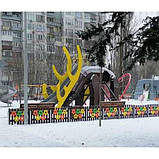 Дитячий ігровий комплекс “Оленяшка з гіркою” дерев'яний, фото 5