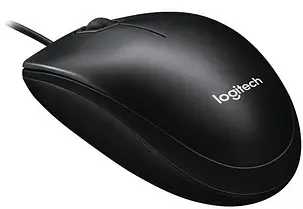 Миша Logitech M100 Black, фото 3