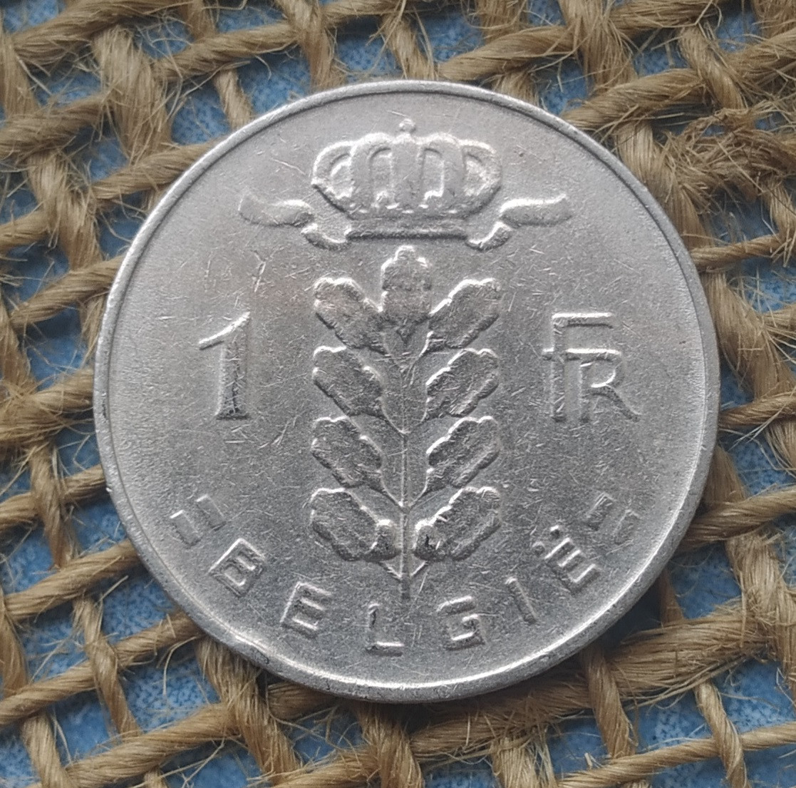 1 франк 1968 року. Бельгiя
