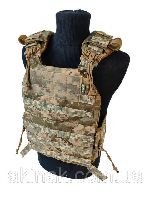 Плитоноска з системою швидкого скиду Akinak Plate carrier Predator MOLLE