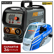Інверторний зварювальний апарат Procraft industrial RWI350 New і Маска Procraft SHP100-90