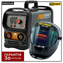 Інверторний зварювальний апарат Procraft industrial RWI350 New і Маска Procraft SPH1000