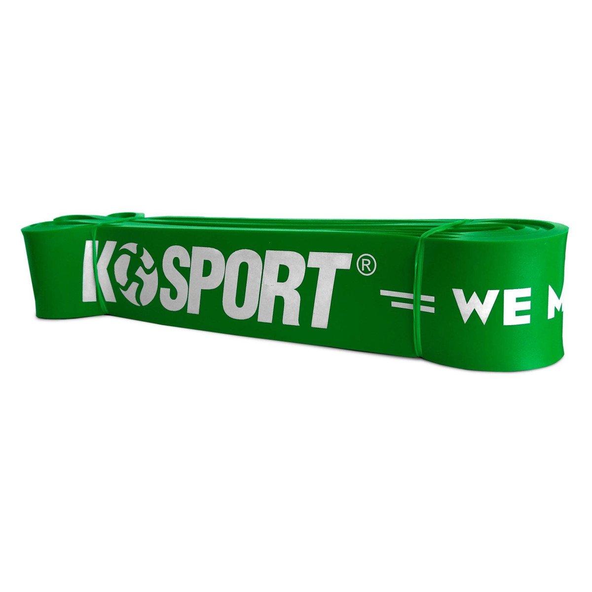 Стрічка для вправ 23-57кг K-Sport Power Band 1 зелена