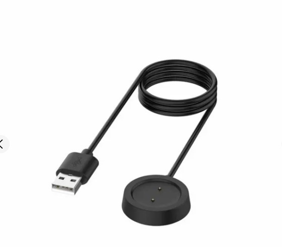 Кабель для smart watch Amazfit GTS/GTR 42mm/GTR 47mm/T-Rex Black, фото 1