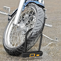 Велозамок кодовий велосипедний замок протизламний U-LockFEIRI протиугонний для велосипеда мотоцикла скутера, фото 4