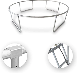 Батут OUTTEC 12FT чорно-зелений