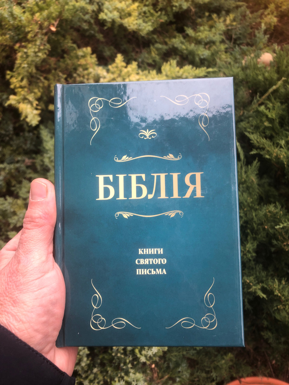 Біблія, переклад Рафаїла Турконяка, сучасний переклад, 12,5х18,5 см, тверда обкладинка.