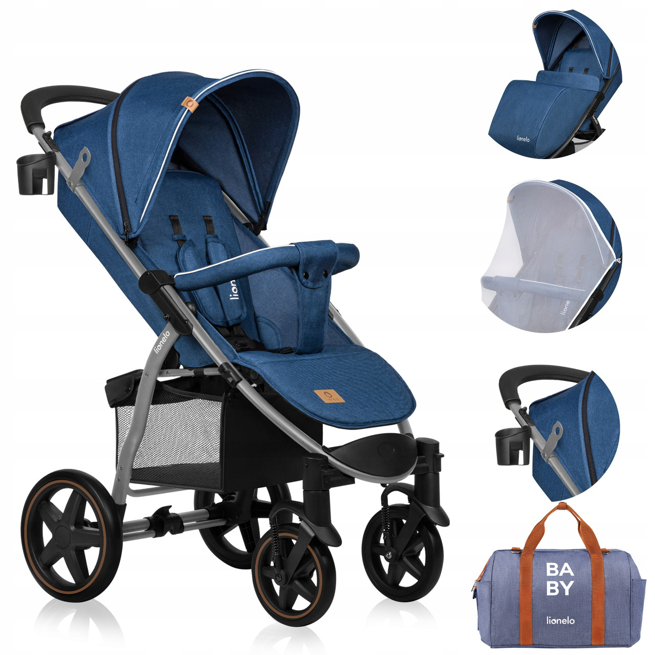 Прогулянкова коляска Lionelo Annet Plus