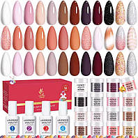 Дип система для маникюра /Стартовый набор дип пудры / дип пудра