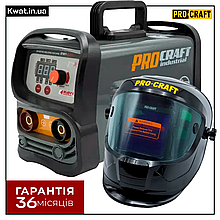 Інверторний зварювальний апарат Procraft industrial RWI320 New і Маска Procraft SPH1000