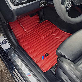 Килимки в автомобіль з екошкіри BMW в салон
