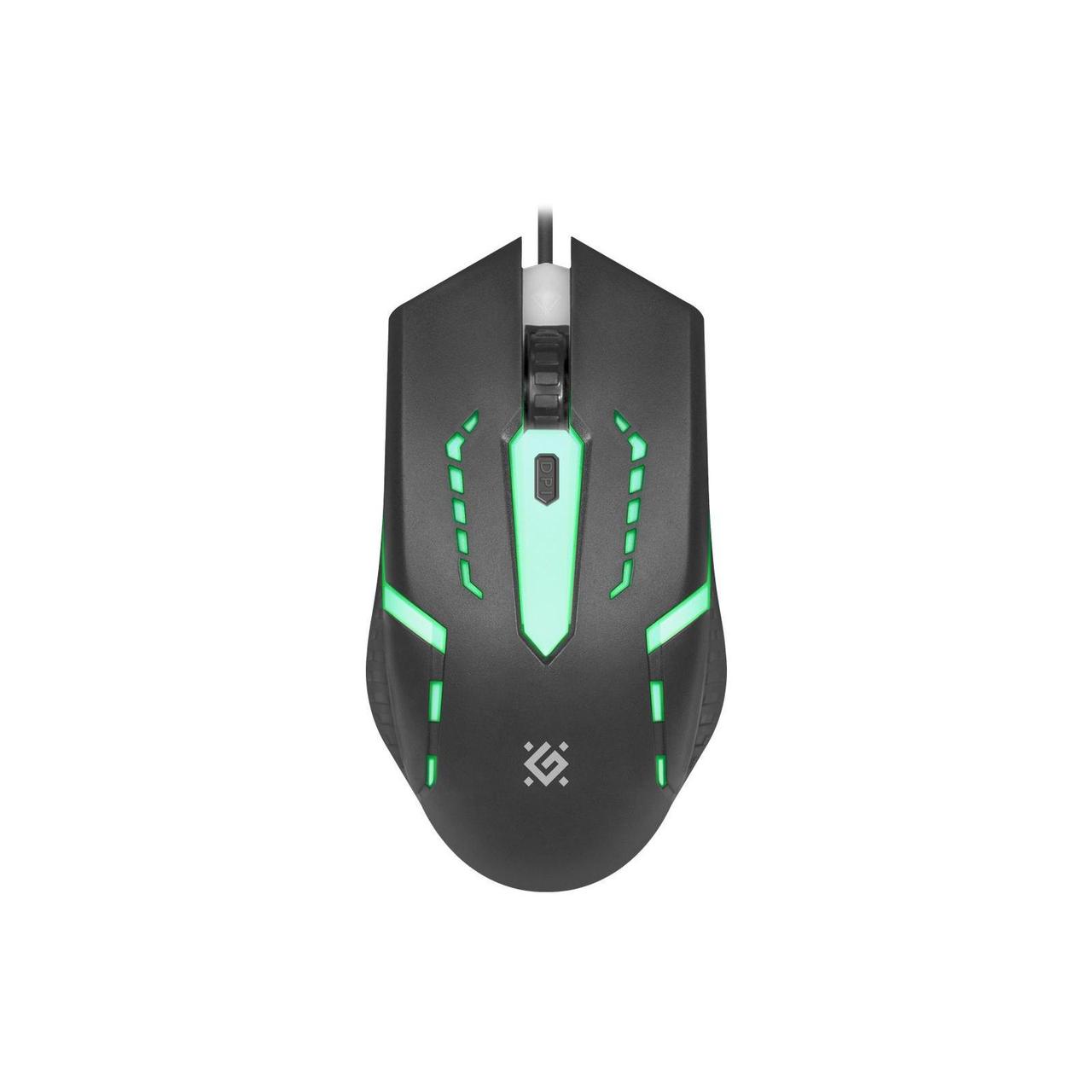 Мишка Defender Flash MB-600L Black