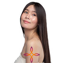 Азіатське волосся на заколках 38, 40 см 70, 120 грам