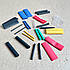 Кембрики термоусадкові різних розмірів, 580 шт кольорових 00667, фото 3