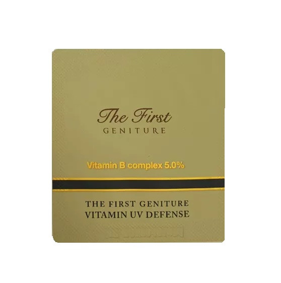 Антивіковий сонцезахисний крем O Hui The First Geniture Vitamin B complex 5.0% SPF 50 пробник 1 мл