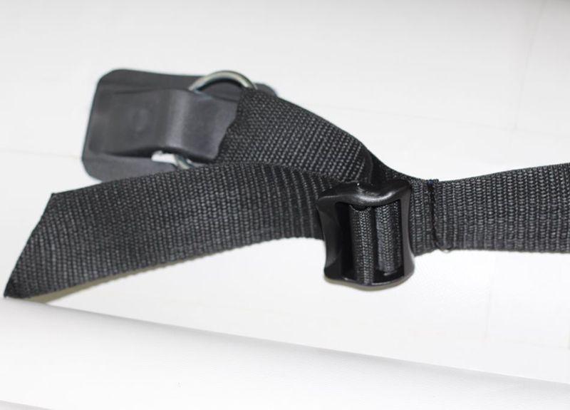 Колінні упори для надувної байдарки колінодержателі ремені для надійної фіксації комфортна посадка міцні матеріали 5 см, фото 1