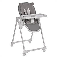 Стільчик для годування El Camino CRYSTAL ME 1037 Bear Gray Сірий