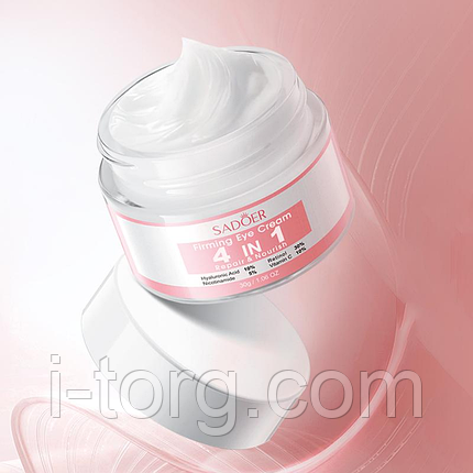 Крем для шкіри навколо очей Sadoer 4 in 1 Repair & Nourish Eye Cream, 30 г., фото 1