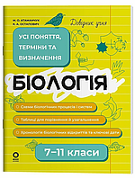 Довідник учня Біологія 5-11 класи Усі поняття терміни та визначення 9786170043634