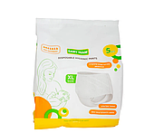 Труси одноразові гігієнічні післяпологові 5 шт. розмір XL з високим ступенем поглинання для породіль Baby Team білий, фото 5