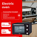 Електрична духовка Adler AD 6025 духова шафа 35л електропіч настільна, фото 10