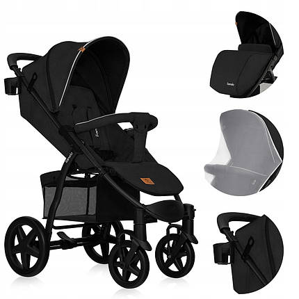 Прогулянкова коляска Lionelo Annet Plus, фото 1