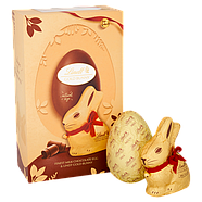 Пасхальне яйце Lindt Gold bunny молочно-шоколадне 195г., фото 3