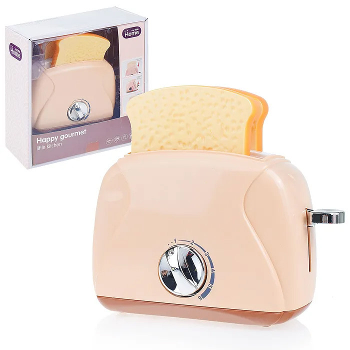 Дитяча іграшка Тостер "My little Home" A1002-1 механічний таймер, фото 1