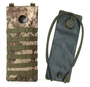 Гідратор рюкзак, Питна система Solve  Molle 3 л Python Green 28820 PeremogaUA