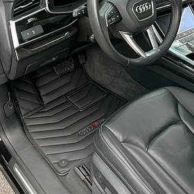 Килимки в автомобіль з екошкіри Audi в салон