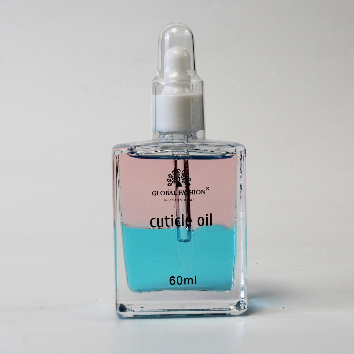 Двофазна суха олія для кутикули Global Fashion Троянда, 60 мл, фото 1