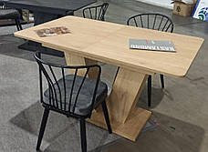 Стіл розсувний Neman ДЕН, колір Дуб кремона торро, фото 5