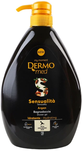 Гель для душа та ванни DermoMed Bath & Shower Gel Argan Oil 1 л.