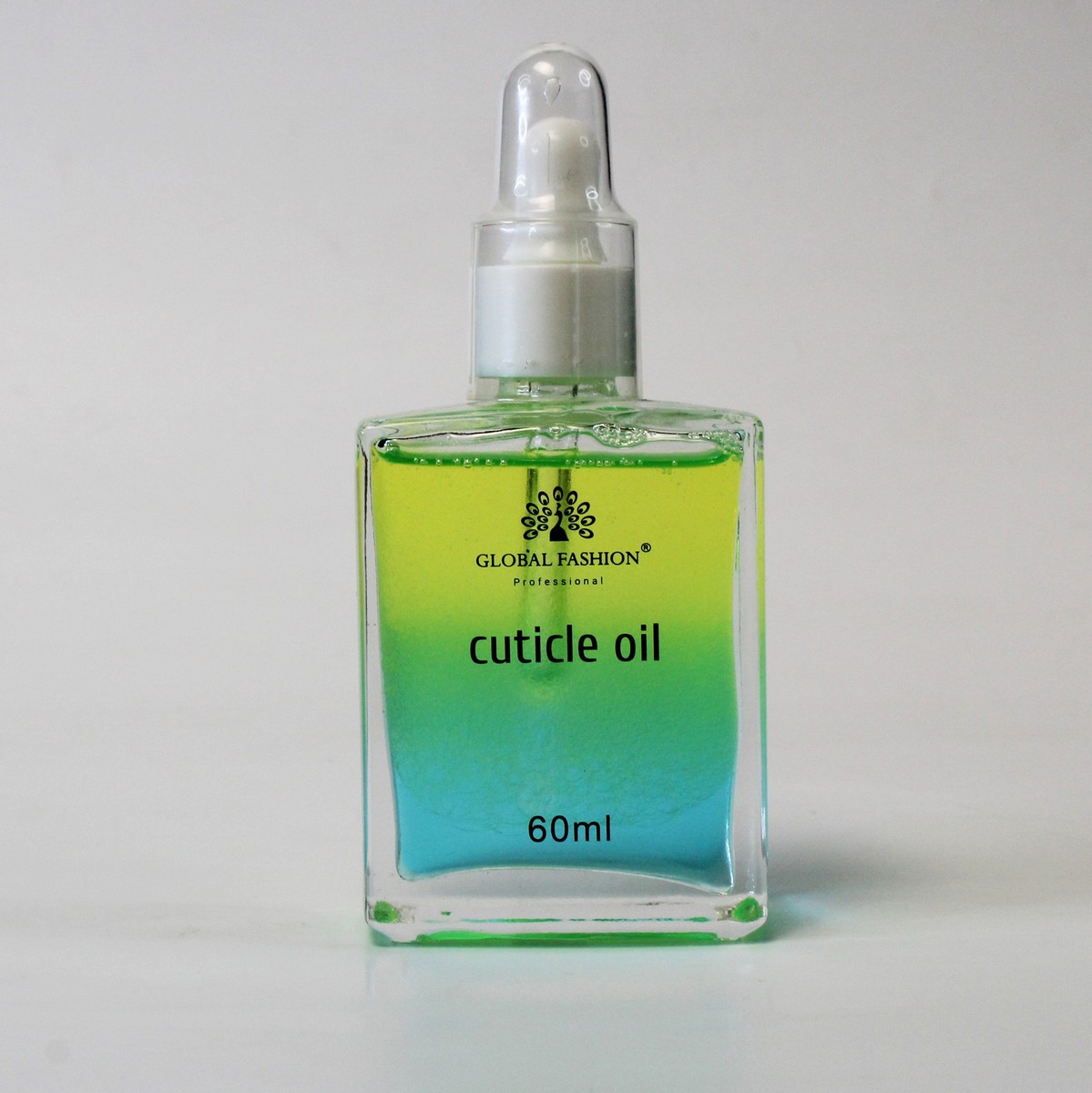 Двофазна суха олія для кутикули Global Fashion Ананас, 60 мл, фото 1