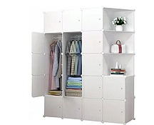 Велика модульна шафа MAXXLLC 145x180x45 см біла Польща 8005