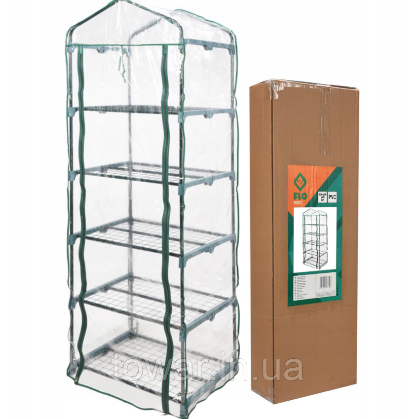 Міні теплиця 5  рівнів 69x49x200см 6007